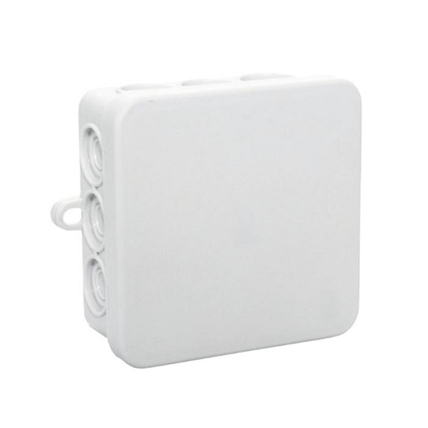 Cassetta 8x8 IP54 Liscia con Ganci per viti
